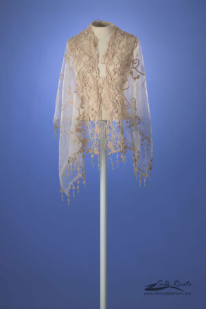 Sand Dune Lace Net Scarf