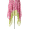 Green and Pink Scarf